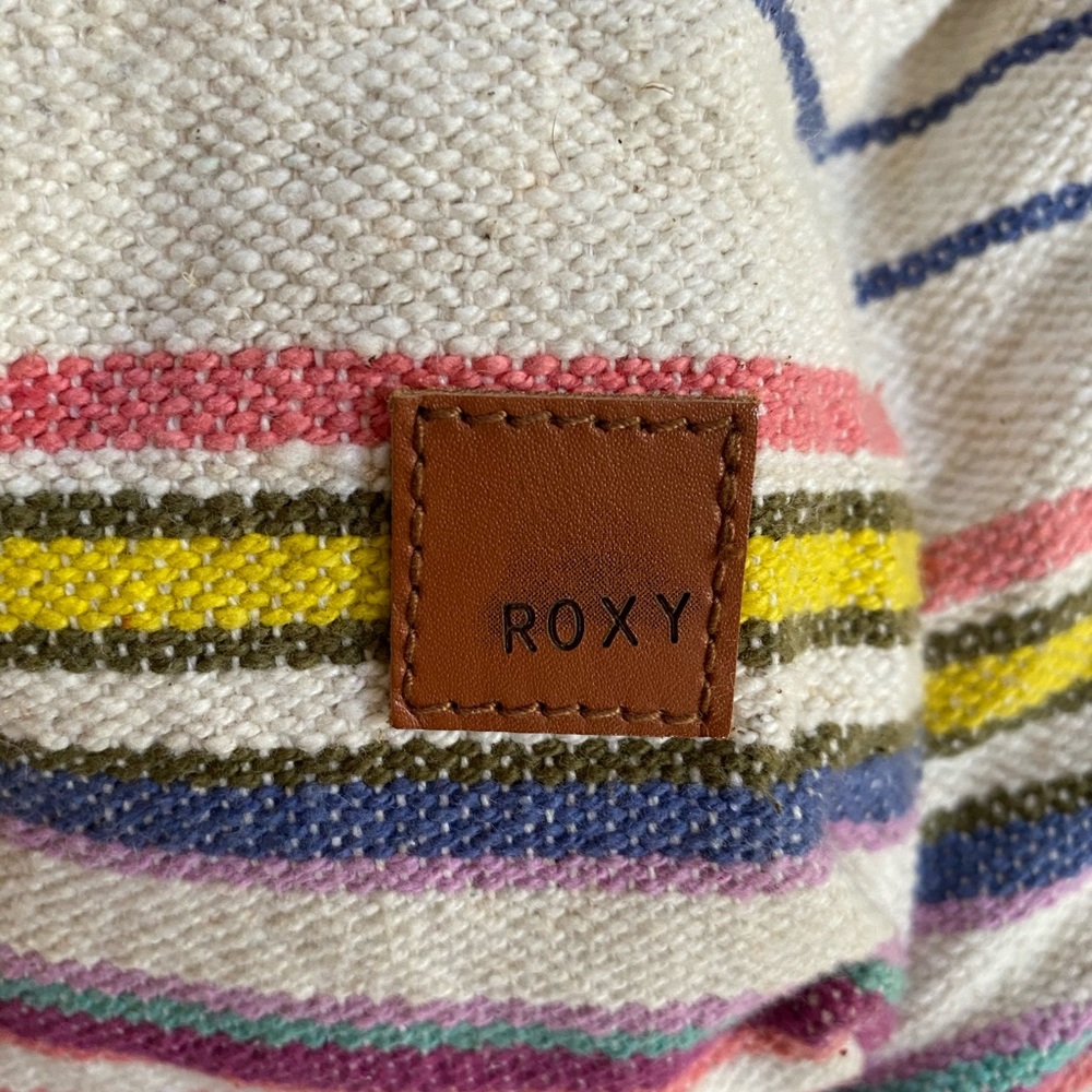 Roxy Canvas Multicolor Backpack - image 3